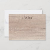 Modèle élégant avec look bois manuscrit (Dos)