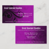 Modèle élégant de carte de visite de remous de (Devant / Derrière)