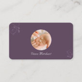 Modèle élégant de carte de visite pour bijoux | DP (Devant)