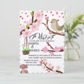 Modèle élégant de fleurs pour save the date, fleur (Debout devant)