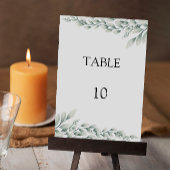 Modèle Emerald Green Mariage Cartes de table