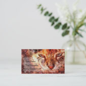 Modèle en bois de carte de visite de chat (Debout devant)
