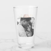 Modèle en verre de bière arrondi à deux côtés (Dos)