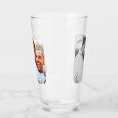 Modèle en verre de bière arrondi à deux côtés (Gauche)