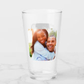 Modèle en verre de bière arrondi à deux côtés (Devant)