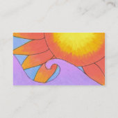 Modèle ensoleillé de carte de visite (Dos)