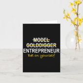 Modèle Entrepreneur Golddigger Motivationnel (Fleur jaune)