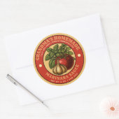 Modèle Étiquette à la sauce marinara fait maison (Enveloppe)