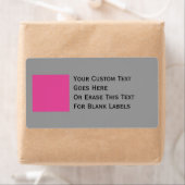 Modèle étiquette de adresse (En situation)