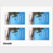 Modèle Étiquette de bouteilles de vin Castaway (Feuille)