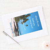 Modèle Étiquette de bouteilles de vin Castaway (Enveloppe)