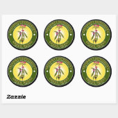 Modèle Étiquette de canne à haricots verts domesti (Feuille)