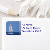 Modèle Étiquette de courrier 1 - Customisé (En situation)