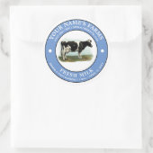 Modèle Étiquette de lait frais (Sac)