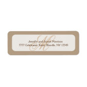 Modèle Étiquette de modification de couleur (Devant)