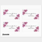 Modèle étiquette de produits maison - autocollants (Feuille)