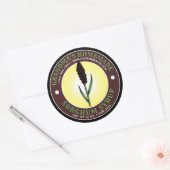 Modèle Étiquette de sirop de sorgho fait maison (Enveloppe)