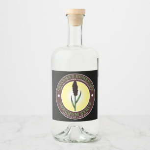 Modèle Étiquette de sirop de sorgho fait maison