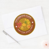 Modèle Étiquette pur sirop d'érable (Enveloppe)