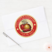 Modèle Étiquette vintage maison Pico De Gallo (Enveloppe)