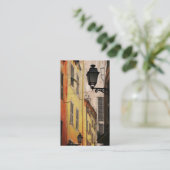 modèle européen de carte de visite d'auteur de rue (Debout devant)