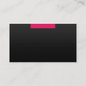 Modèle exécutif élégant de carte de visite (Dos)