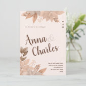 modèle faire-part de mariage (Debout devant)