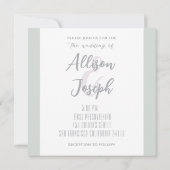 Modèle faire-part de mariage (Dos)