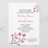 modèle faire-part de mariage (Devant / Derrière)