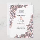 modèle faire-part de mariage (Devant)