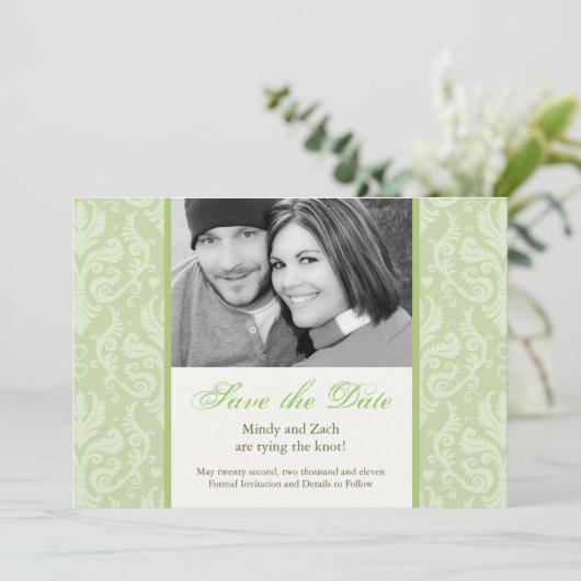 Modèle faire-part de mariage (Debout devant)