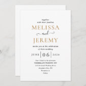 Modèle faire-part de mariage 03 (Devant / Derrière)