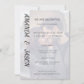 Modèle faire-part de mariage avec emplacements pho (Devant)