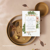 Modèle Faire-part de mariage de verdure