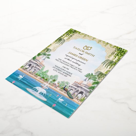 Modèle faire-part de mariage | Fiançailles (Rotation)