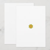 Modèle Faire-part de mariage modifiable | RSVP Pos (Devant / Derrière)