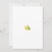 Modèle Faire-part de mariage noir et blanc | RSVP (Devant)