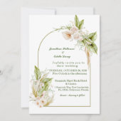 Modèle Faire-part de mariage précis (Devant)