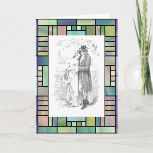 Modèle Faire-part fiançailles (Devant)