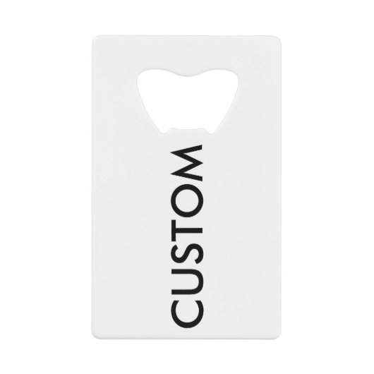 Modèle fait sur commande de blanc d'ouvreur de (Devant)