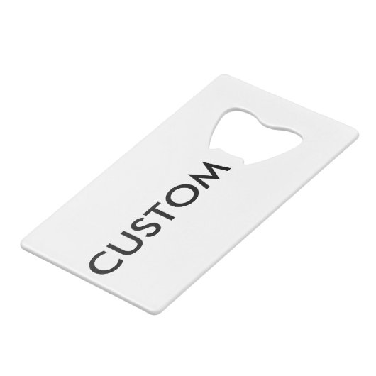 Modèle fait sur commande de blanc d'ouvreur de (Devant Angle)