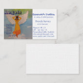 Modèle fait sur commande de carte de visite (Devant / Derrière)