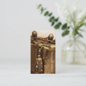 Modèle fait sur commande de carte de visite de (Debout devant)