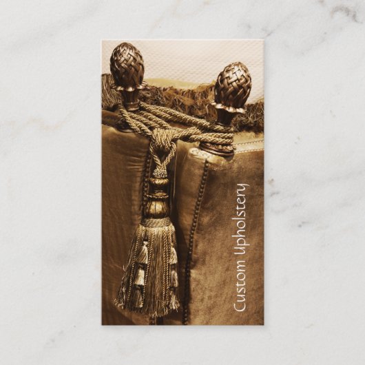 Modèle fait sur commande de carte de visite de (Devant)