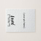 Modèle fait sur commande de puzzle de cadre de (Horizontal)