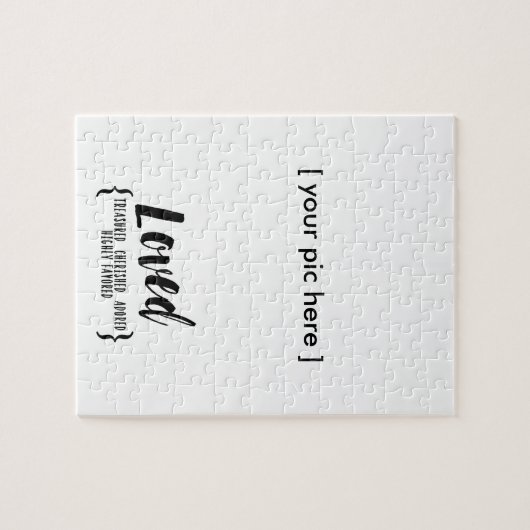 Modèle fait sur commande de puzzle de cadre de (Horizontal)