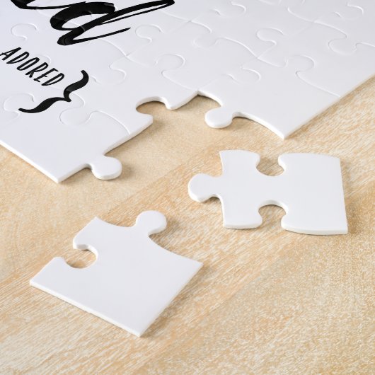 Modèle fait sur commande de puzzle de cadre de (Côté)