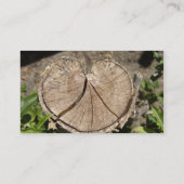 Modèle fendu de carte de visite de tronçon de (Dos)