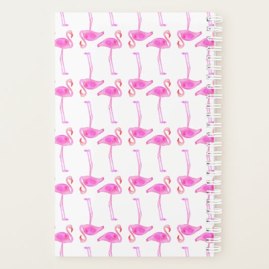 Modèle flamant rose | Monogramme (Dos)