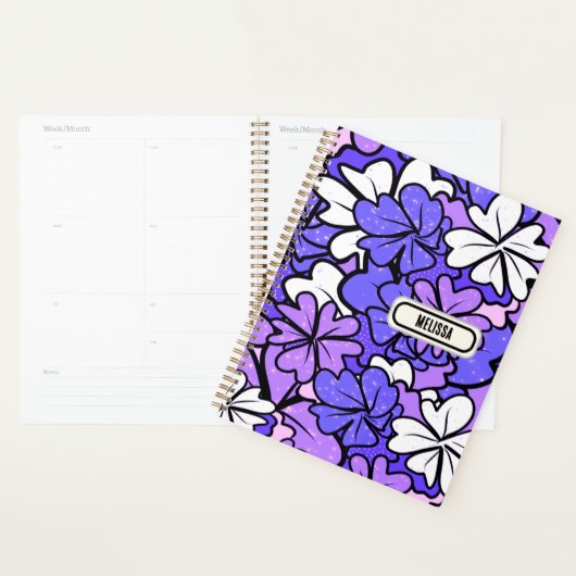 Modèle floral (Devant avec enveloppe)